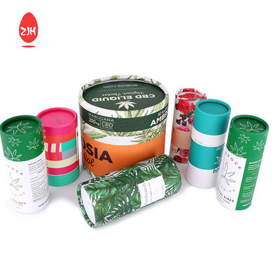 CMYK Dezodorant Biodegradowalny Cylinder Tube Box Kartonowe szminki