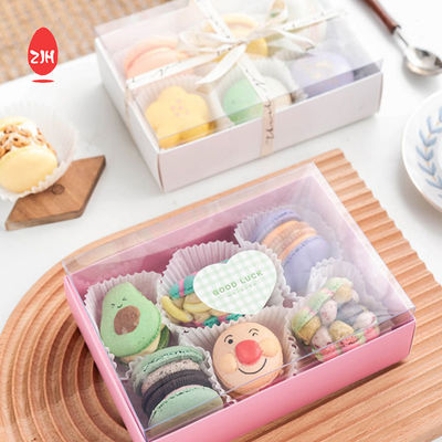 Pudełko do ciastek Macaron nadające się do recyklingu Pudełko czekoladowe do ciasta