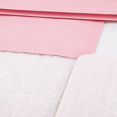 Karton SGS Recycled Kraft Mailers Przyjazne dla środowiska różowe podwójne papierowe koperty bąbelkowe Kraft