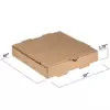 4c Druk offsetowy Pudełko do przechowywania pizzy 33 * 33 cm Opakowania wielokrotnego użytku Boxese Pudełka do pakowania